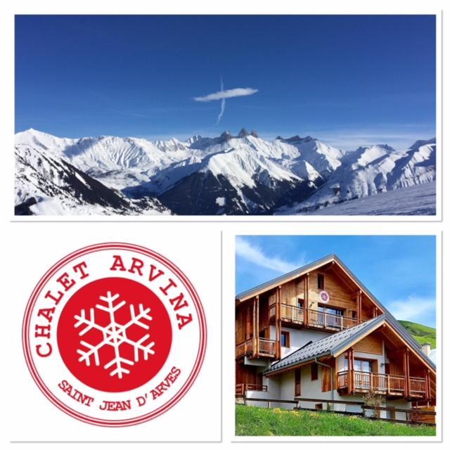 Chalet Arvina Aparthotel Saint-Jean-d'Arves Exterior foto